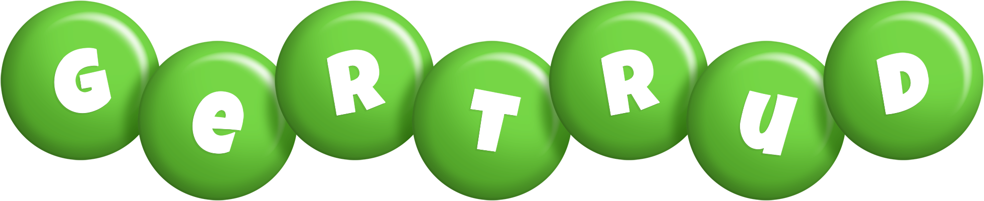 Gertrud candy-green logo
