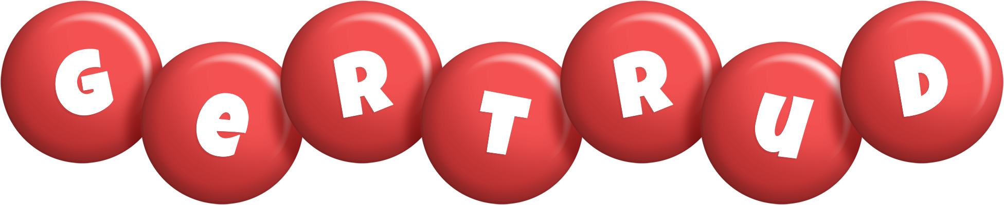 Gertrud candy-red logo