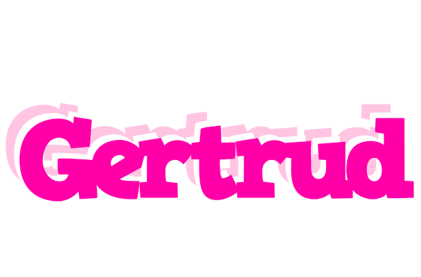 Gertrud dancing logo