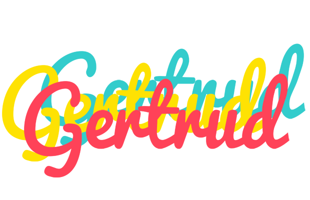 Gertrud disco logo