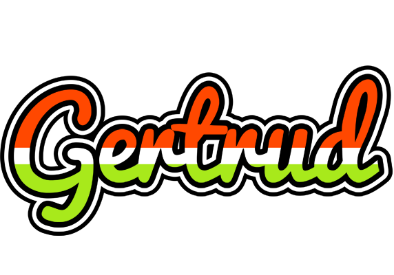 Gertrud exotic logo