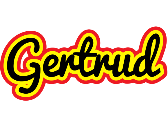 Gertrud flaming logo