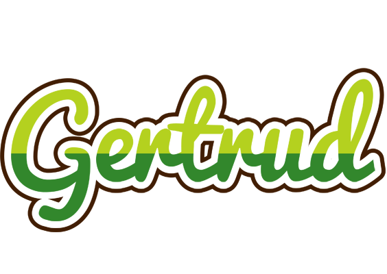 Gertrud golfing logo