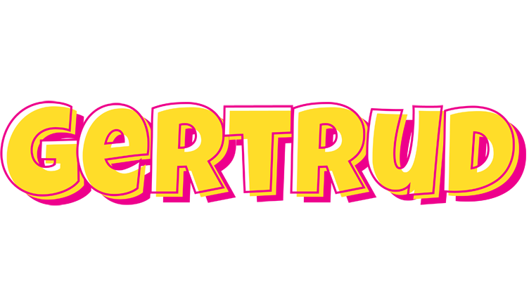Gertrud kaboom logo