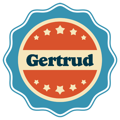 Gertrud labels logo