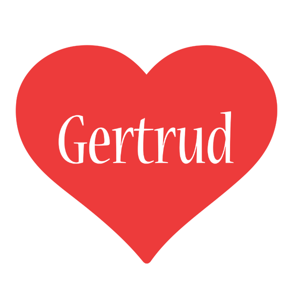 Gertrud love logo