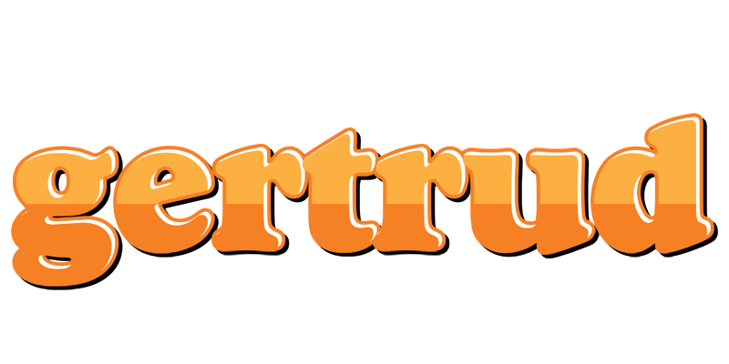Gertrud orange logo