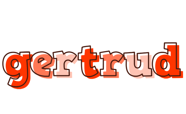 Gertrud paint logo