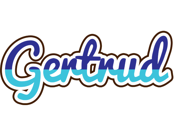 Gertrud raining logo
