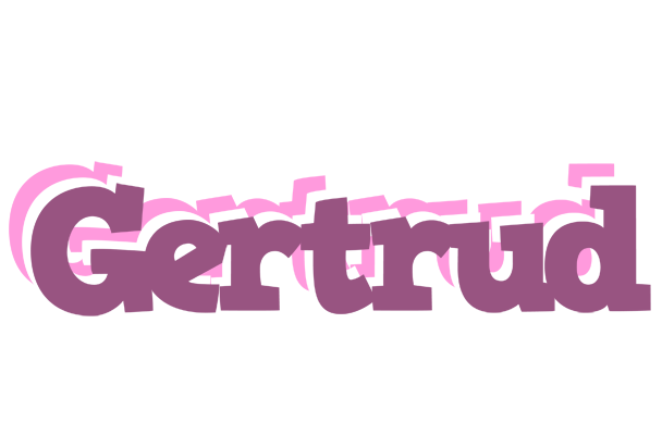 Gertrud relaxing logo