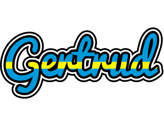 Gertrud sweden logo