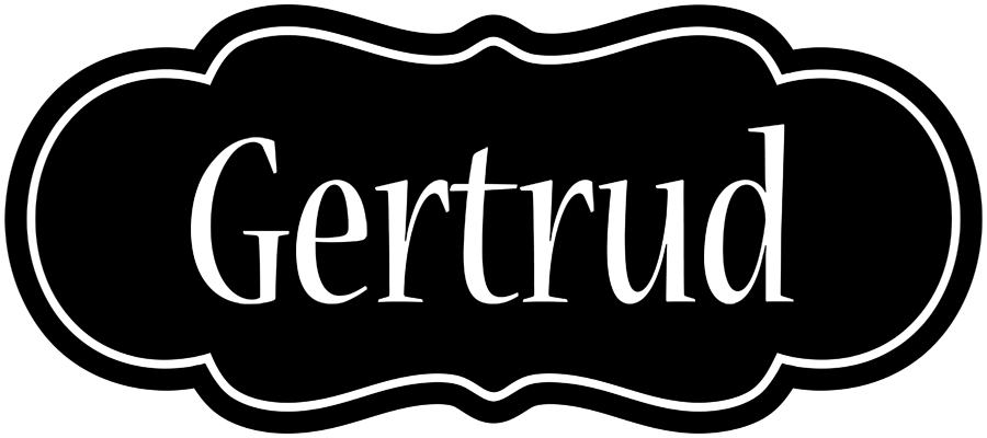 Gertrud welcome logo