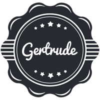 Gertrude badge logo