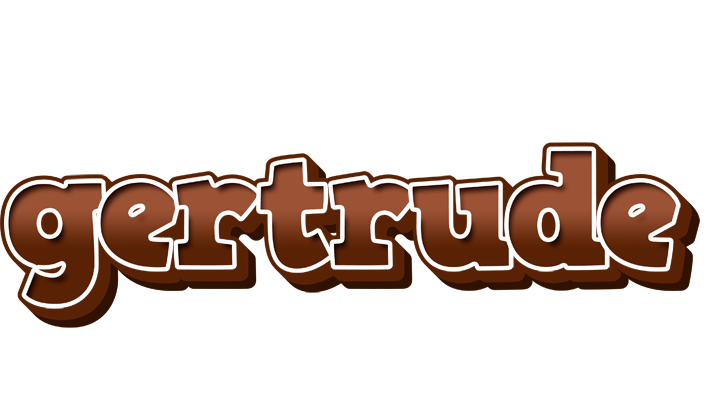 Gertrude brownie logo