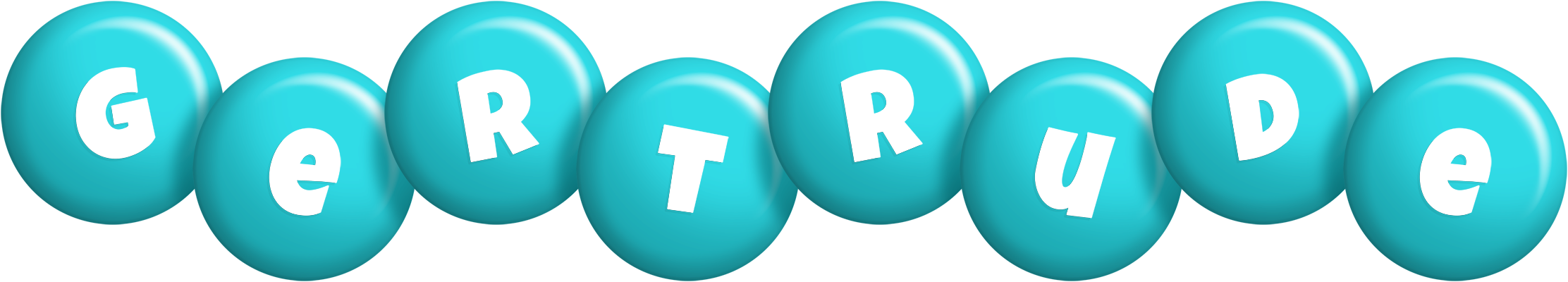 Gertrude candy-azur logo