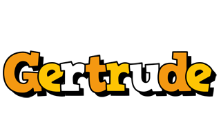 Gertrude cartoon logo