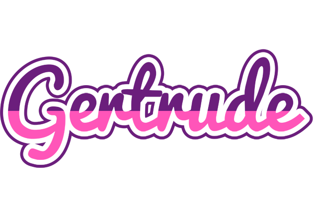 Gertrude cheerful logo