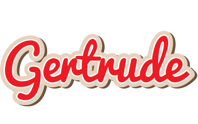 Gertrude chocolate logo