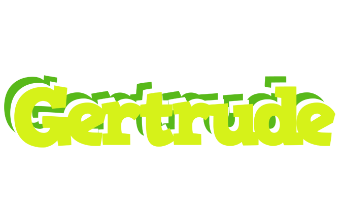 Gertrude citrus logo
