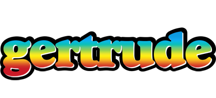 Gertrude color logo