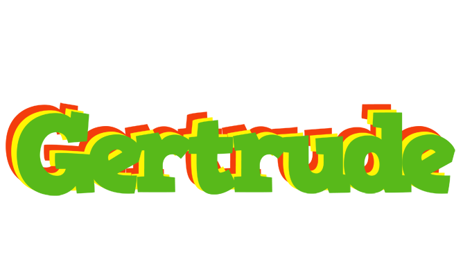 Gertrude crocodile logo