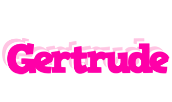 Gertrude dancing logo