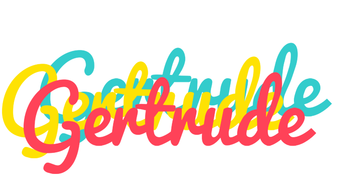 Gertrude disco logo