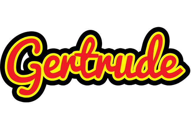 Gertrude fireman logo