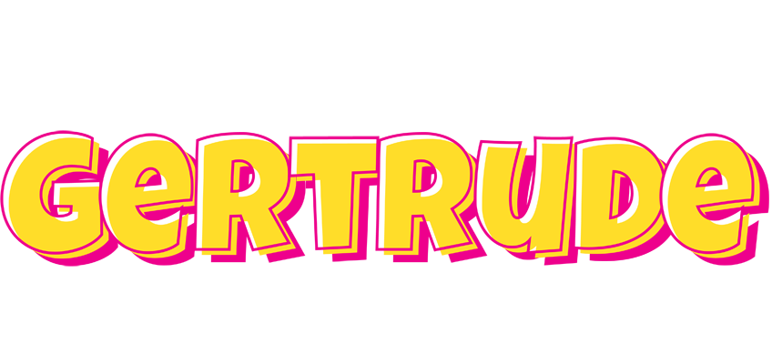 Gertrude kaboom logo