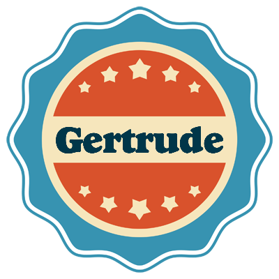 Gertrude labels logo