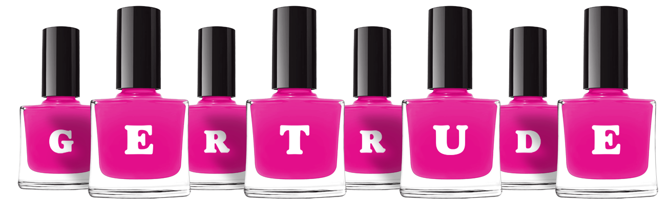Gertrude nails logo