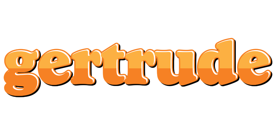 Gertrude orange logo