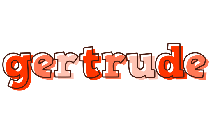 Gertrude paint logo