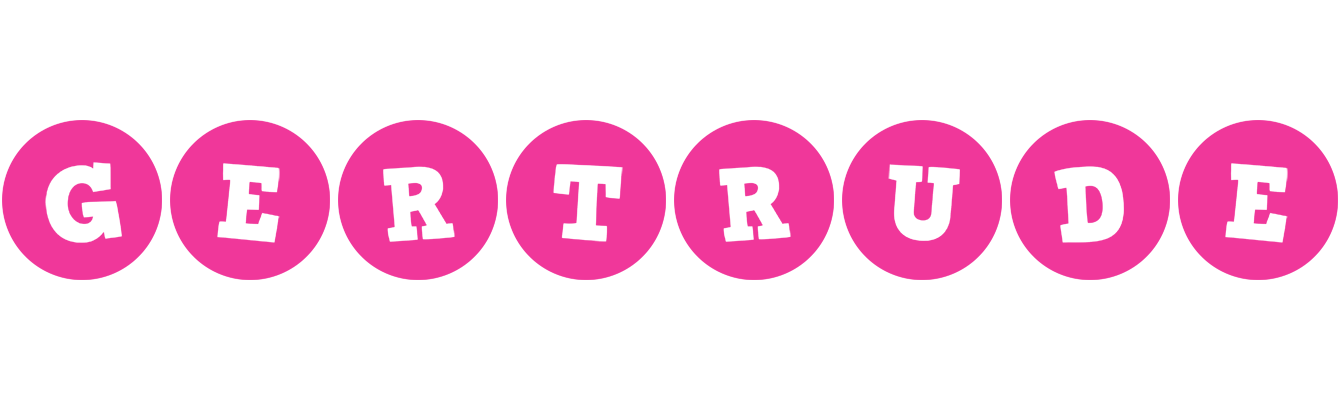 Gertrude poker logo