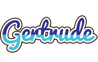 Gertrude raining logo