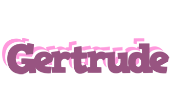 Gertrude relaxing logo