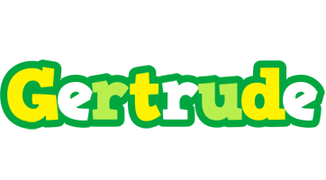 Gertrude soccer logo
