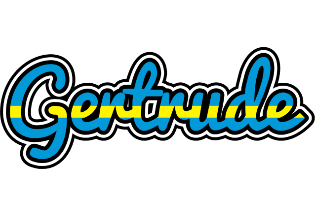 Gertrude sweden logo