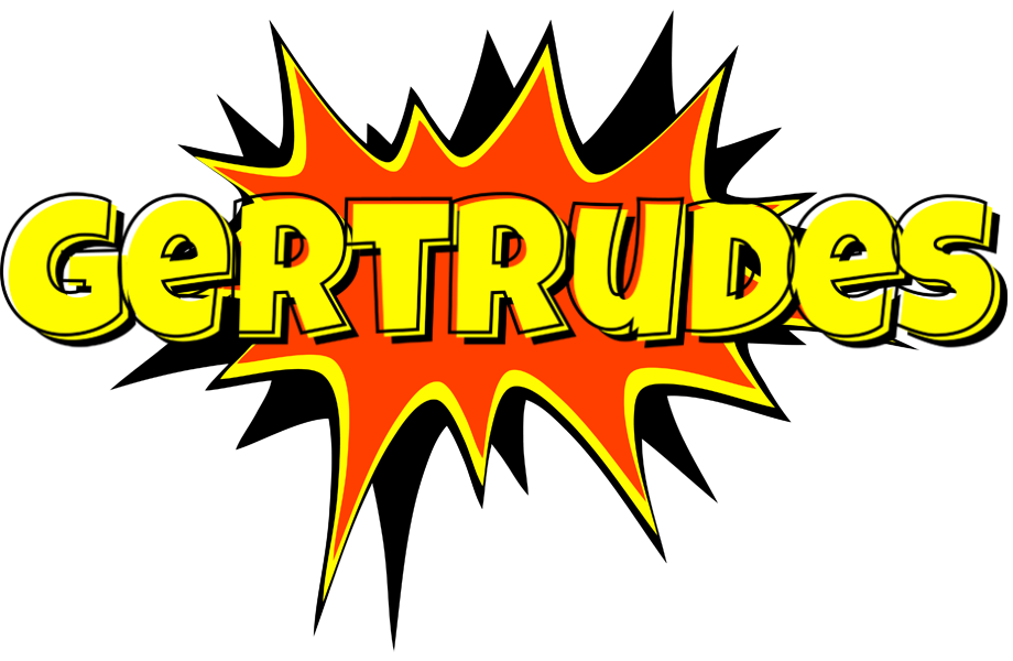 Gertrudes bazinga logo
