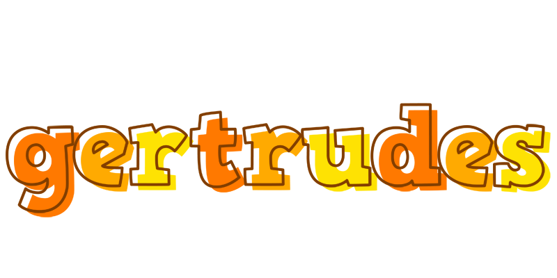 Gertrudes desert logo
