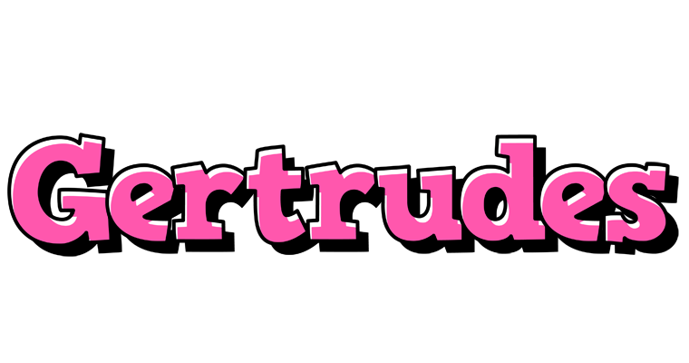 Gertrudes girlish logo