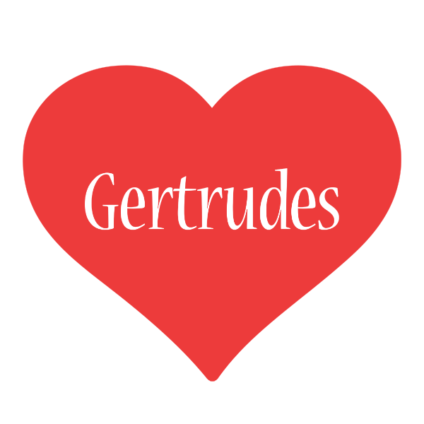 Gertrudes love logo