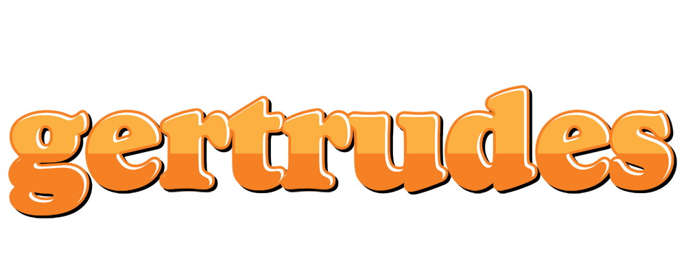 Gertrudes orange logo
