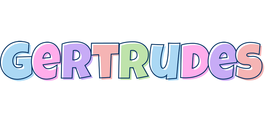 Gertrudes pastel logo