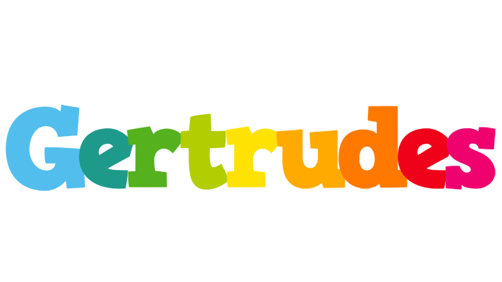 Gertrudes rainbows logo