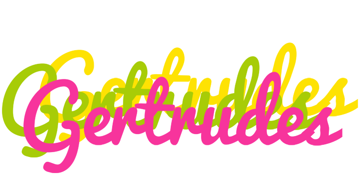 Gertrudes sweets logo