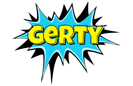 Gerty amazing logo