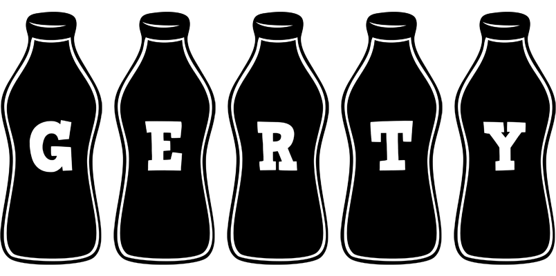 Gerty bottle logo