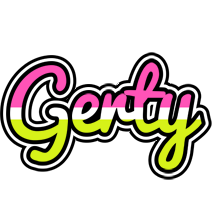 Gerty candies logo