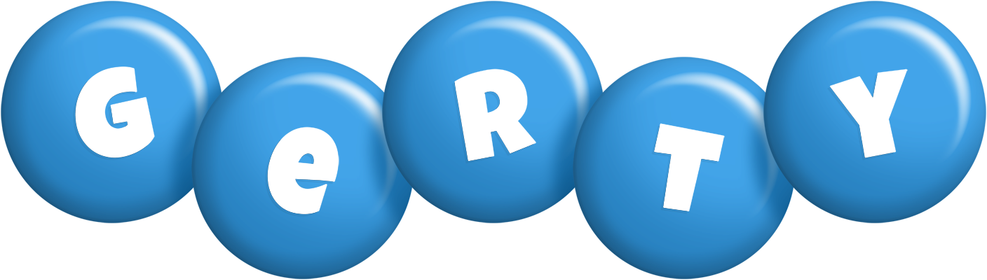 Gerty candy-blue logo